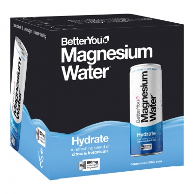 Better You Magnesium Water Hydrate 4x250ml